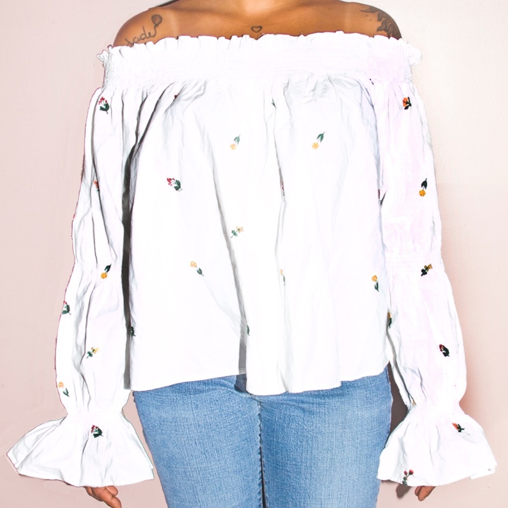 Zara gypsy sleeves tunic